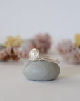 Classic Pearl Ring - Silver