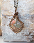 Ammonite Pendant - Antique Bronze DesignsbyNatureGems