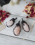 AURA FOUNDATION COLLECTION - Rose Quartz Crystal Necklace Designs by Nature Gems