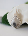 CHECK INFO Rainbow Moonstone Necklace - Silver Plated Pendant Designs by Nature Gems
