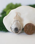 CHECK INFO Rainbow Moonstone Necklace - Silver Plated Pendant Designs by Nature Gems