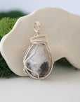 CHECK INFO Rainbow Moonstone Necklace - Silver Plated Pendant Designs by Nature Gems