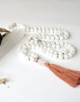 Moonstone Mala Necklace Designs by Nature Gems