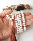 Moonstone Mala Necklace Designs by Nature Gems