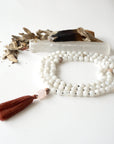 Moonstone Mala Necklace Designs by Nature Gems