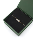 Natural moonstone slider bracelet in elegant gift box ready for gifting - June birthstone jewelry by Designs by Nature Gems