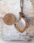 Ammonite Pendant - Antique Bronze DesignsbyNatureGems