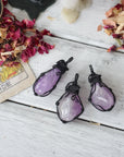 AURA FOUNDATION COLLECTION - Amethyst Crystal Necklace Designs by Nature Gems