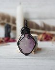 AURA FOUNDATION COLLECTION - Amethyst Crystal Necklace Designs by Nature Gems