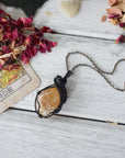 AURA FOUNDATION COLLECTION - Citrine Crystal Necklace Designs by Nature Gems
