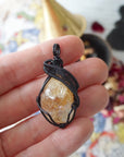 AURA FOUNDATION COLLECTION - Citrine Crystal Necklace Designs by Nature Gems