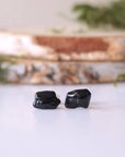 Black Tourmaline Stud Earrings DesignsbyNatureGems