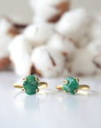 Emerald Gold-Filled Ring - Adjustable Designs by Nature Gems