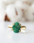 Emerald Gold-Filled Ring - Adjustable Designs by Nature Gems