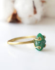 Emerald Gold-Filled Ring - Adjustable Designs by Nature Gems