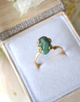 Emerald Gold-Filled Ring - Adjustable Designs by Nature Gems