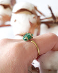 Emerald Gold-Filled Ring - Adjustable Designs by Nature Gems