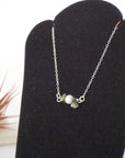 Emerald & Pearl - Charm Necklace Designs by Nature Gems