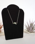 Emerald & Pearl - Charm Necklace Designs by Nature Gems