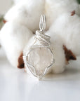 Herkimer Diamond Pendant - Sterling Silver Designs by Nature Gems