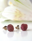 Pink Tourmaline Stud Earrings Designs by Nature Gems