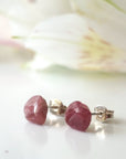 Pink Tourmaline Stud Earrings Designs by Nature Gems