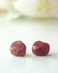 Pink Tourmaline Stud Earrings Designs by Nature Gems