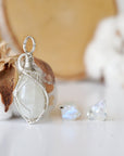 Rainbow Moonstone Jewelry Set Designs by Nature Gems