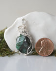 Raw Emerald - Sterling Silver Necklace DesignsbyNatureGems