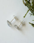 Raw Labradorite Stud Earrings DesignsbyNatureGems
