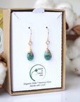 Rohan-Emerald Drop Earrings Designs by Nature Gems
