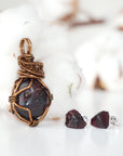 Rohan-Garnet Jewelry Set Designs by Nature Gems