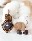 Rohan-Garnet Jewelry Set Designs by Nature Gems