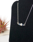 Sapphire & Pearl - Charm Necklace Designs by Nature Gems