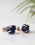 Sapphire Stud Earrings: 14k Gold Filled Designs by Nature Gems