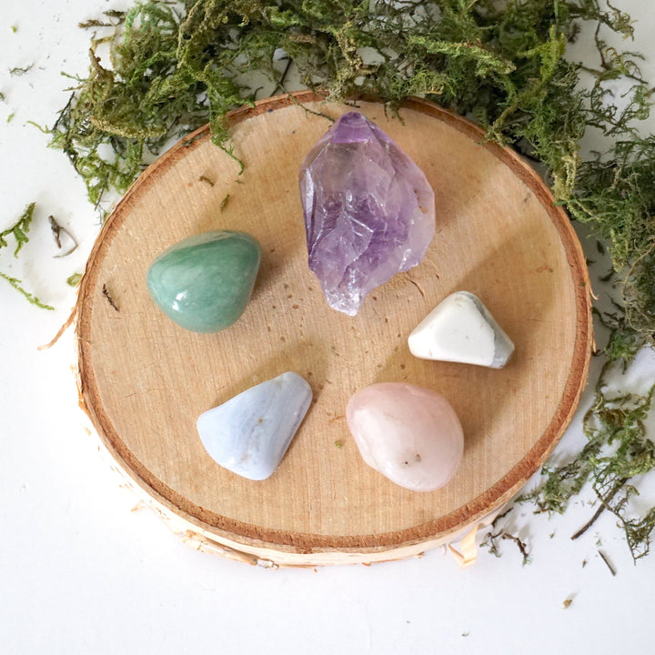 Stress Relief Crystals - Bundle Bags Designs by Nature Gems
