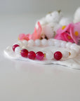Versace Pink Mala Bracelet - Model 1 Designs by Nature Gems