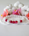 Versace Pink Mala Bracelet - Model 1 Designs by Nature Gems
