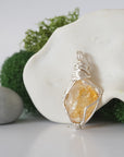 Simple Birthstone Necklace - Citrine Crystal