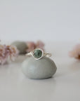 Simple Birthstone Ring - Emerald Crystal