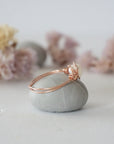 Classic Pearl Ring - Rose Gold