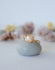 Classic Pearl Ring - Gold