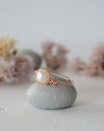 Classic Pearl Ring - Rose Gold