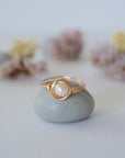 Classic Pearl Ring - Gold