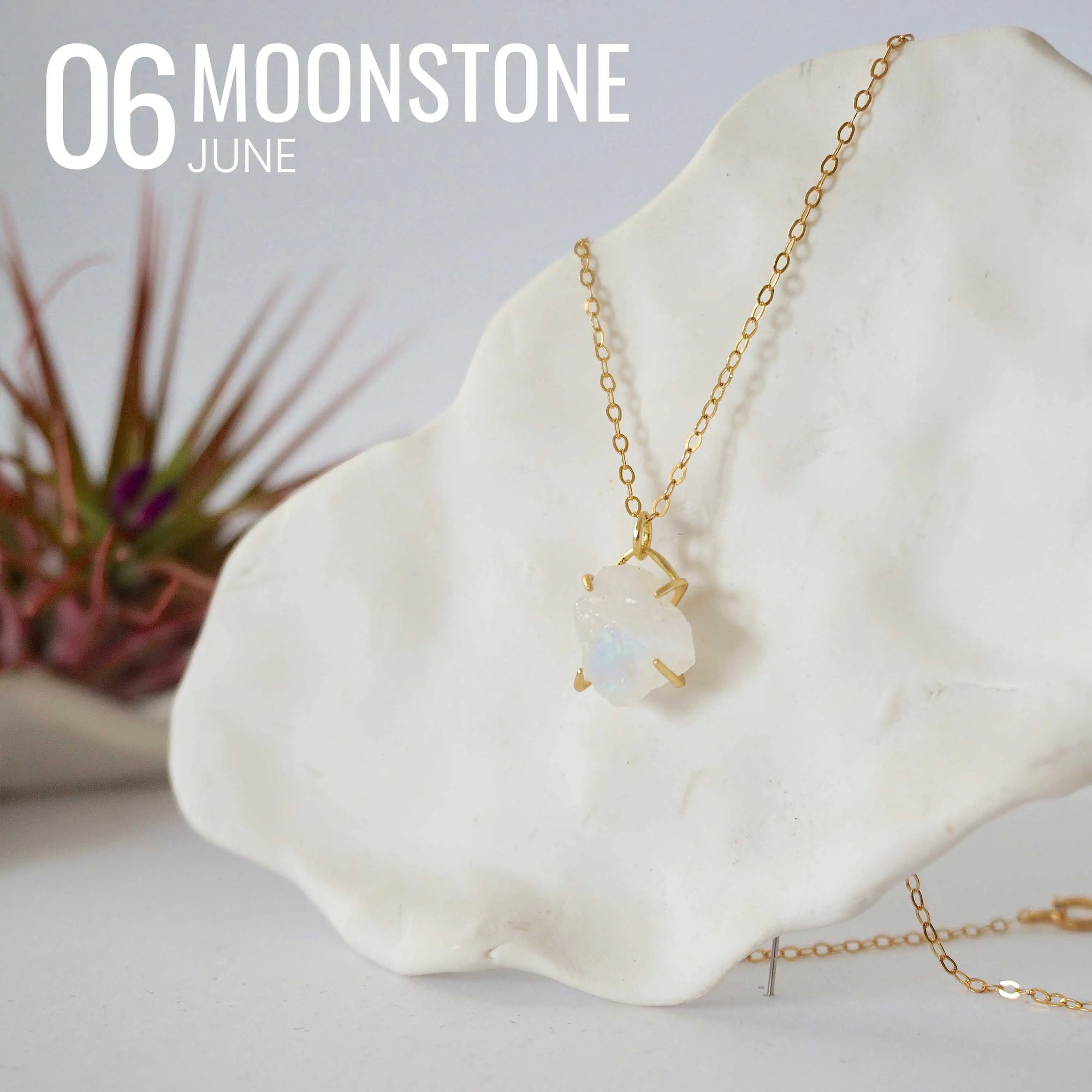 Huggie Charm Necklace - Gold Filled - Choose Your Birthstone DesignsbyNatureGems