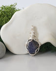 Simple Birthstone Necklace - Sapphire Crystal