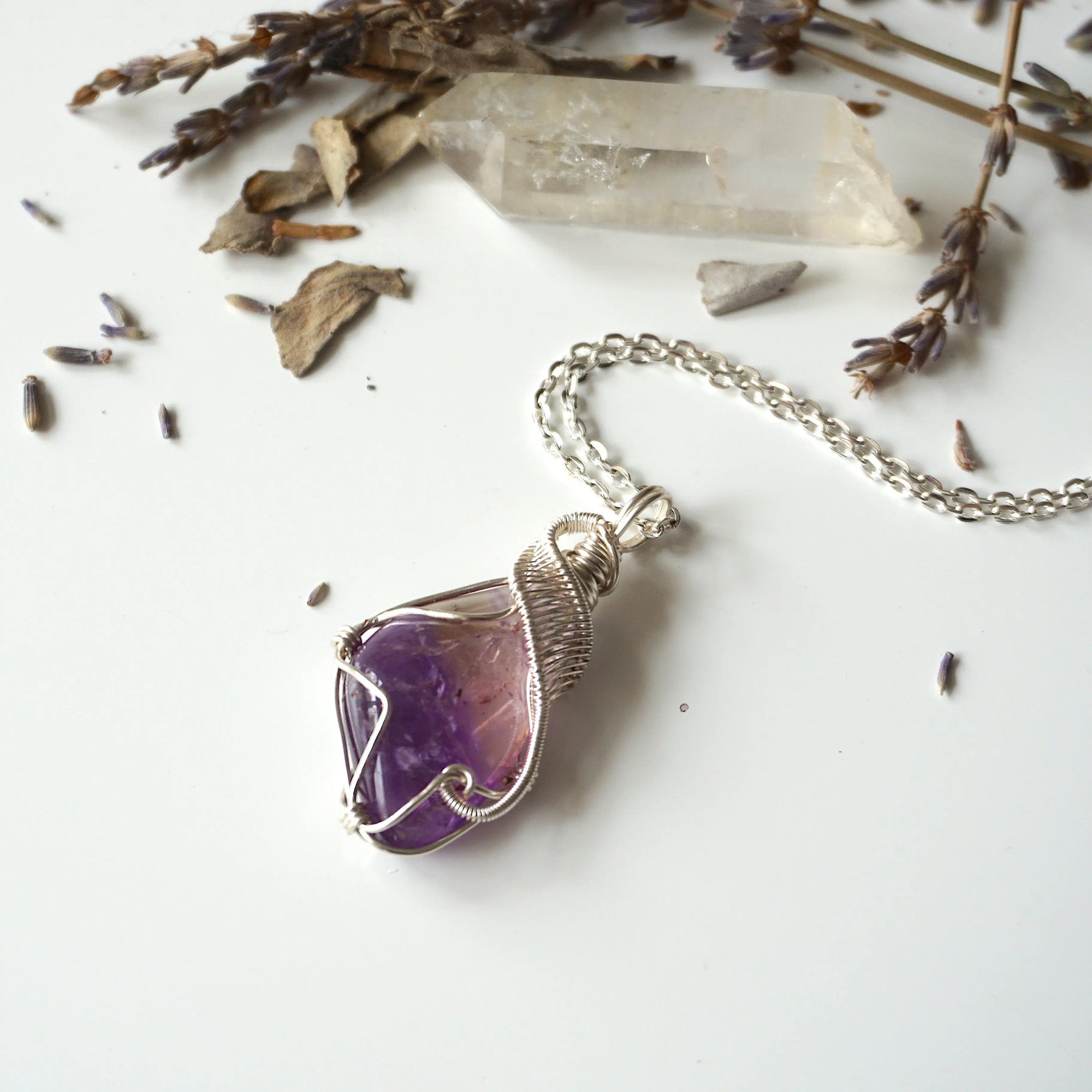 Ametrine Pendant Necklace Designs by Nature Gems