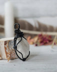 AURA FOUNDATION COLLECTION - Clear Quartz Crystal Necklace Designs by Nature Gems