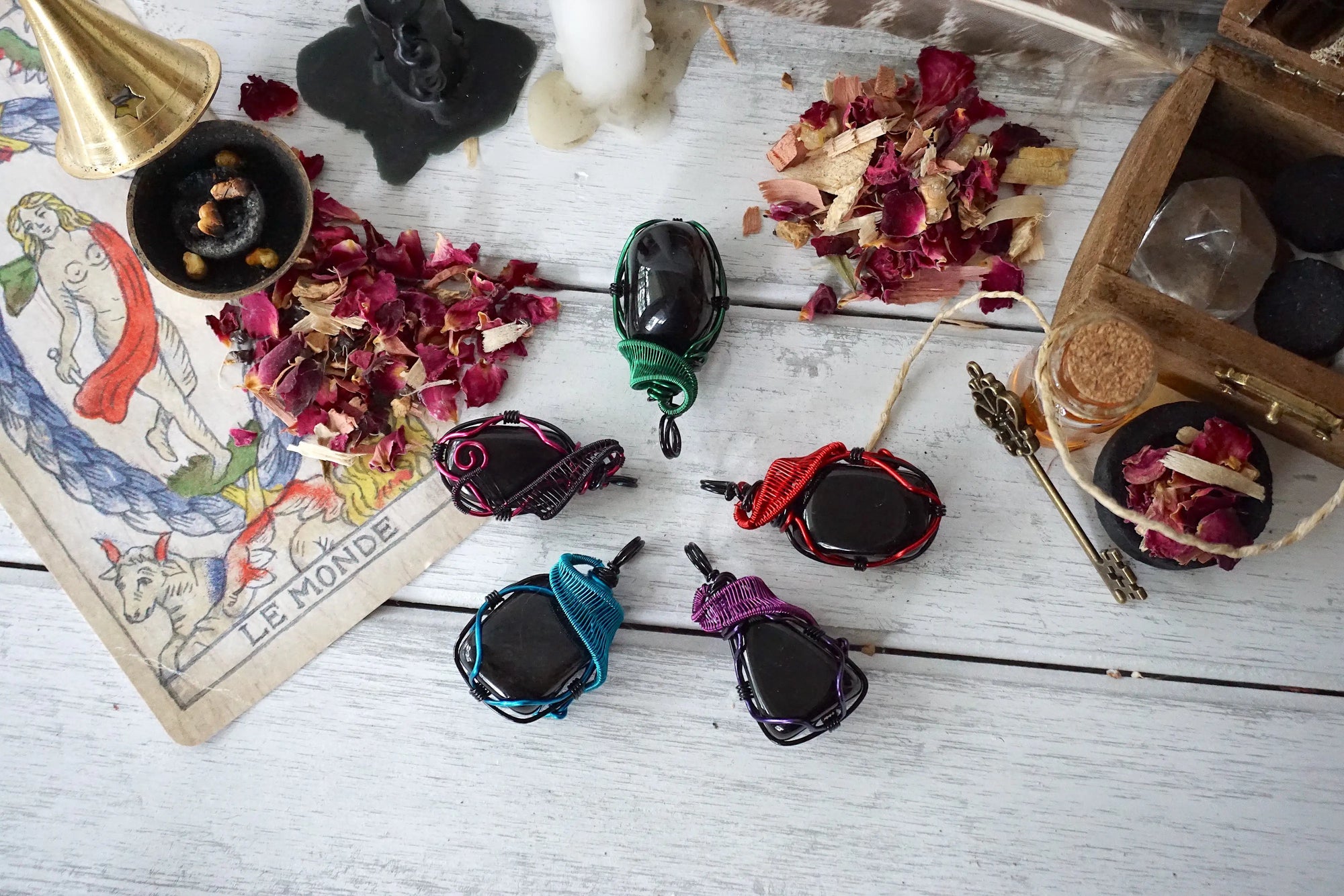 AURA OBSIDIAN COLLECTION - Obsidian Green Designs by Nature Gems