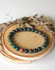 Bloodstone Healing Crystal - Mala Bracelet DesignsbyNatureGems